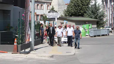 Yunanistan Konsolosluğu önüne 'Çamerya katliamını unutmadık' yazılı çelenk bıraktılar