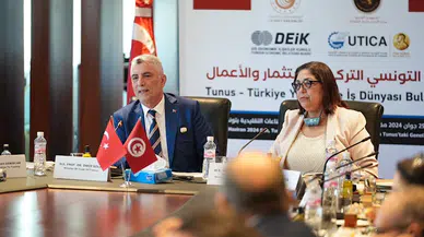 Bakan Bolat, Türkiye-Tunus Yatırım ve İş Toplantısı'na katıldı