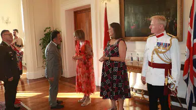 İngiltere Büyükelçiliğinde Kral III. Charles'in doğum günü, resepsiyon ile kutlandı
