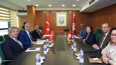 Bakan Bolat, Tunus Enerji Sanayi ve Madencilik Bakanı Chiboub ile görüştü