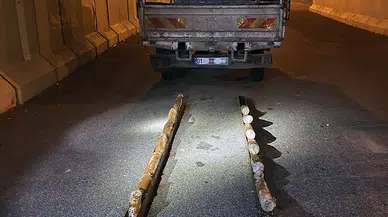 Kamyonetindeki zuladan 8 kilo esrar çıktı; ‘Arkadaşım kanıma girdi’ dedi