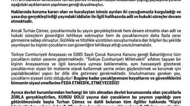 Aile ve Sosyal Hizmetler Bakanlığı'ndan, İYİ Partili Çömez için suç duyurusu