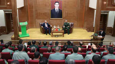 Bakan Güler, Türkmenistan’da (2)