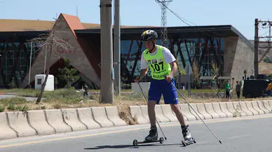 Bitlis, Tekerlekli Kayak Türkiye Şampiyonası'na ev sahipliği yaptı