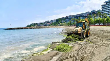 Trabzon Büyükşehir Belediyesi'nden Yalıncak Plajı’na Büyük Temizlik