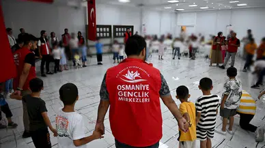 Osmaniye’de, koruyucu aileler ve çocukları, şenlikte buluştu