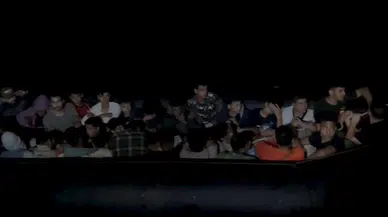 Bodrum'da İHA tespit etti, 33 kaçak göçmen yakalandı