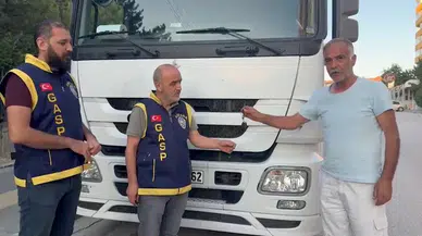 Yardım isteme bahanesiyle durdurduğu TIR'ı gasbetti (3)