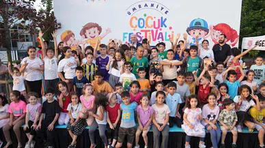 Ümraniye Çocuk Festivali'ne 7 günde 13 bin çocuk katıldı