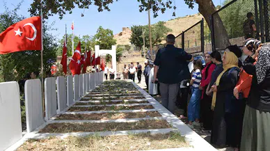 Mardin'de 37 yıl önce PKK'lı teröristlerce katledilen 30 kişi törenle anıldı
