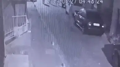 İstanbul - Bahçelievler'de 4 katlı binadaki çökme kamerada