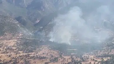 MSB: PKK'lı teröristler Irak'ın kuzeyinde saklanmak için ormanları ateşe veriyor