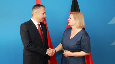 Bakan Yerlikaya, Alman mevkidaşı Faeser ile Berlin’de görüştü