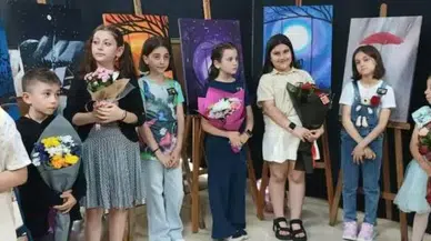 Rize'de "7'den 70'e Her Yaşta Sanat" Resim Sergisi Büyük İlgi Gördü