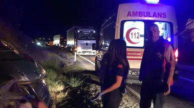 Bolu'da otomobil ile tırın çarpışması sonucu bir kişi hayatını kaybetti