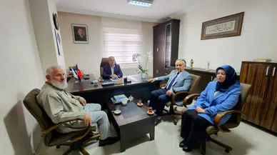 Bayburt İl Müftülüğü'nde Yeni Göreve Başlayan Nurettin Akgül'e Hayırlı Olsun Ziyareti