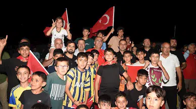 Türkiye'nin zaferi, Hatay'da depremzedelere büyük sevinç yaşattı