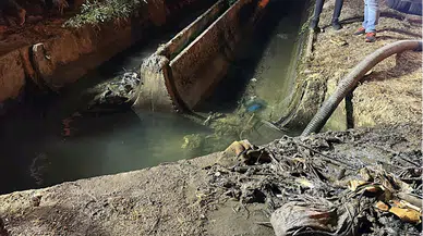 Düzce'de bir kişinin sulama kanalına düştüğü ihbarı üzerine arama çalışması başlatıldı