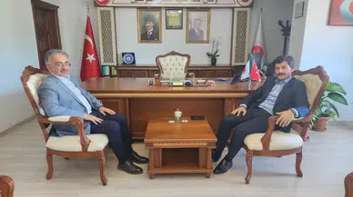 Çankırı'nın Yeni Başsavcısı Yücedağ, Bayburt İl Müftüsü Danacı'ya Veda Ziyaretinde