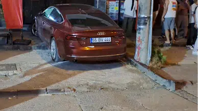 Samsun'da iki otomobil çarpıştı, 4 kişi yaralandı