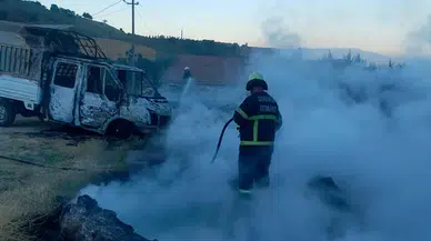 Çorum'da evde çıkan yangın söndürüldü