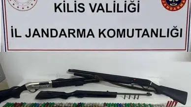 Kilis'te, silah operasyonu: 1 gözaltı
