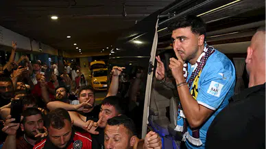 Trabzonspor'un transfer görüşmelerine başladığı Ozan Tufan, Trabzon'a geldi