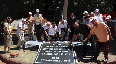 Ceyhan depremi 26'ncı yılında anıldı