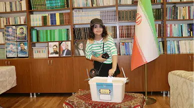 Trabzon'daki İranlılar, 14. Dönem Cumhurbaşkanlığı Seçimleri için oy kullanıyor