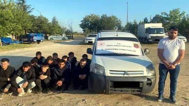 Kırklareli'de 254 göçmen yakalandı; 4 organizatör tutuklandı