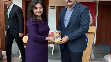 Vezirköprü'de tayini çıkan hakim ve savcılara veda yemeği verildi