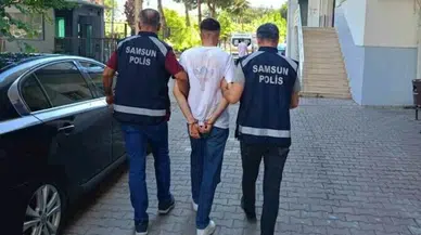 Samsun'da 3 yıl 9 ay hapis cezası bulunan firari yakalandı