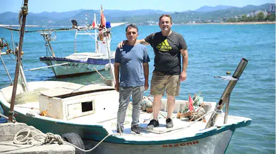 Ordu'da denizde çıkan hortumun içinden geçen balıkçılar o anları anlattı