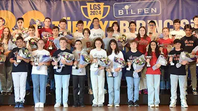 LGS'de 36 Bilfenli Türkiye birincisi oldu