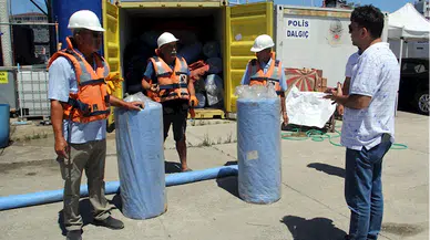 Sinop'ta deniz kirliliğine karşı acil müdahale tatbikatı yapıldı 