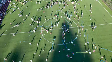 Giresun'da çocuklar uçurtma şenliğinde buluştu