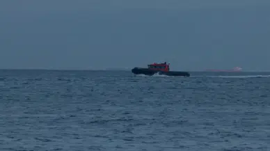 İstanbul-Bakırköy açıklarında kuru yük gemisi karaya oturdu 