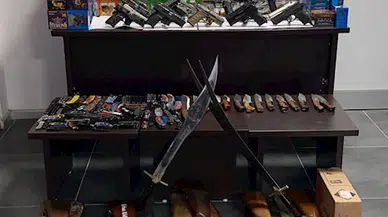 Tekirdağ'da yasa dışı silah ticareti şüphelisine gözaltı