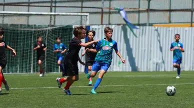 Uluslararası U12 Rize Cup 2024'te final ve klasman grubu maçları oynanıyor