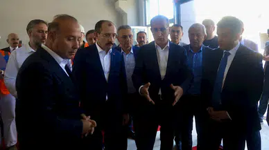 TOKİ tarafından yaptırılan Toybelen Sanayi Sitesi'nde sona gelindi