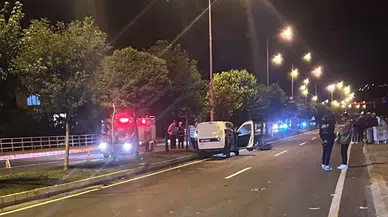 Gümüşhane'de hafif ticari araç ile çarpışan motosikletin sürücüsü öldü