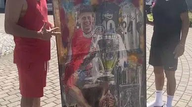 Türkiye’nin yıldızı Arda Güler’e özel tablo çalışması