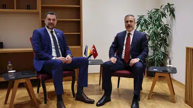 Bakan Fidan, Bosna-Hersek Dışişleri Bakanı Konakoviç ile görüştü