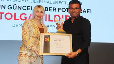 AGC'den DHA muhabirine ödül