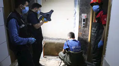  Asansör boşluğunda ölü bulundu