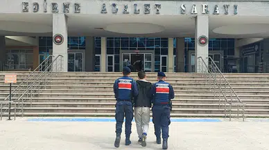 Edirne’de aranma kaydı olan 2 şüpheli, sınırda yakalandı