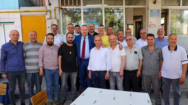 Başkan Yalım Dikilitaş'ta esnaf ve vatandaşla buluştu