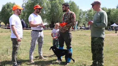 Sandıklı'da Fermalı Av Köpekleri Mera Yarışması düzenlendi