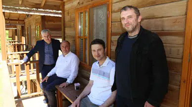 Mençuna Konakları'nda Protokol İncelemesi