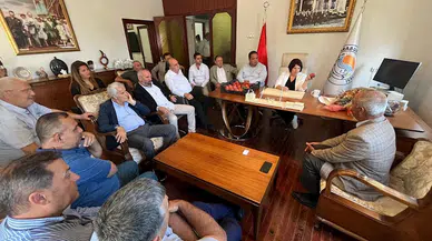 Karaburun, ziraat odalarının başkan ve temsilcilerini ağırladı